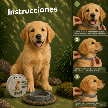 Collar Antipulgas Natural