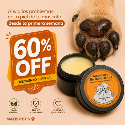 ¿TU MASCOTA TIENE PROBLEMAS EN LA PIEL?