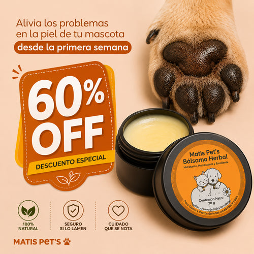 ¿TU MASCOTA TIENE PROBLEMAS EN LA PIEL?